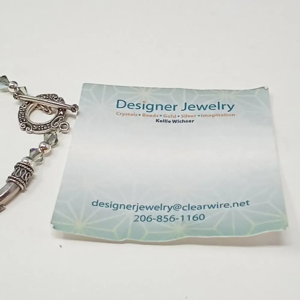 Kellie Wichser Women's Silver 3 Bead Bracelet